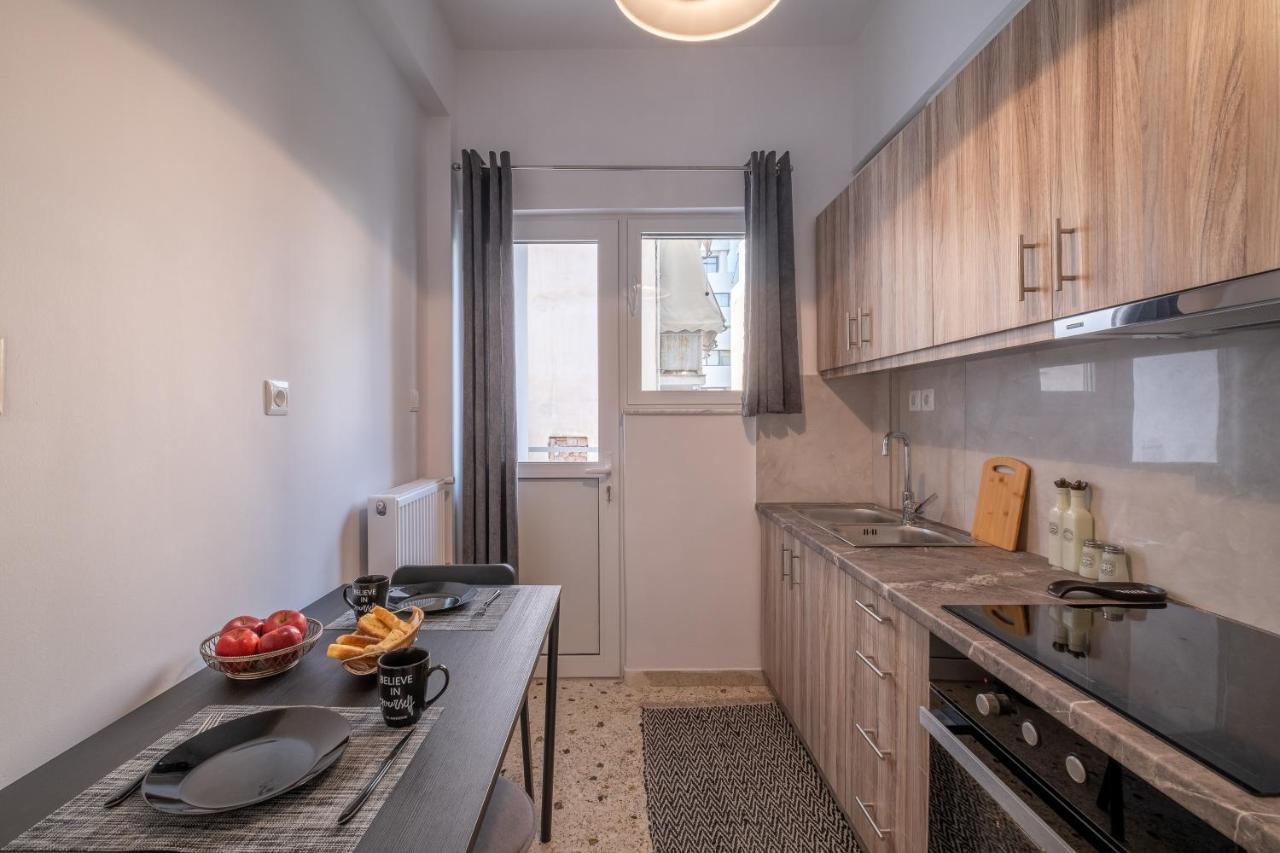 Sokos Residence, 1' Walk From Aghios Ioannis Metro 雅典 外观 照片